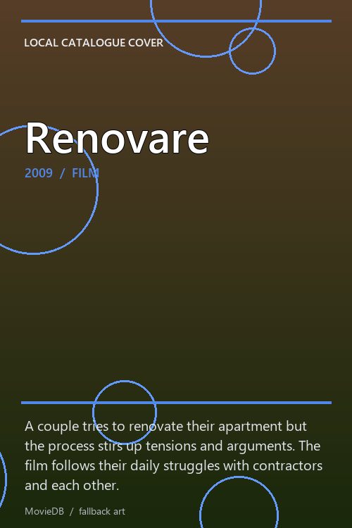 Renovare poster