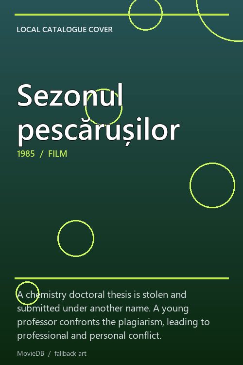 Sezonul pescărușilor poster
