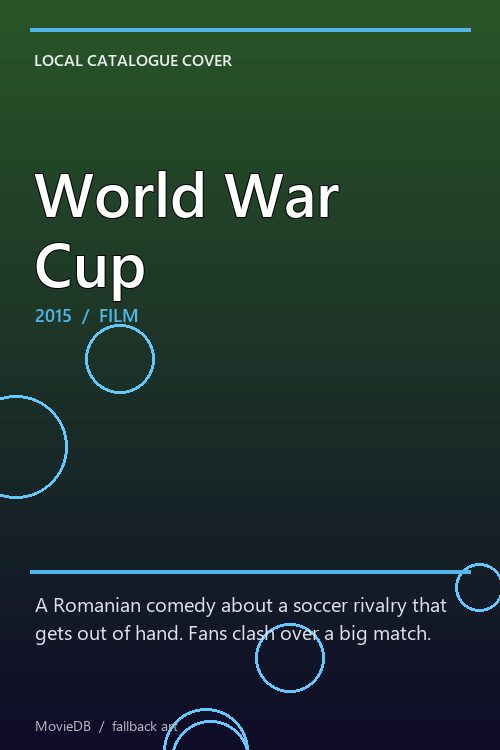 World War Cup poster