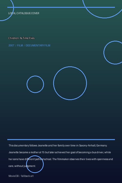 Children. As Time Flies. poster