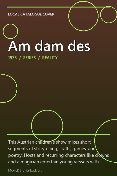 Am dam des poster