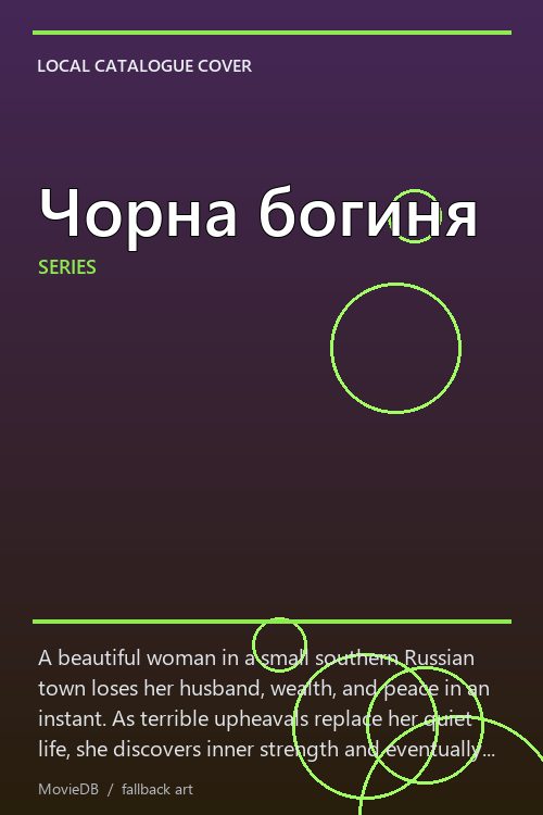 Чорна богиня poster