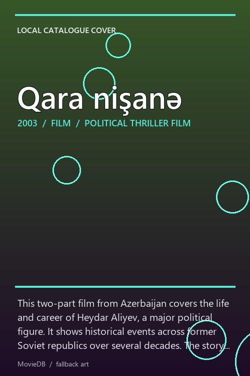 Qara nişanə poster
