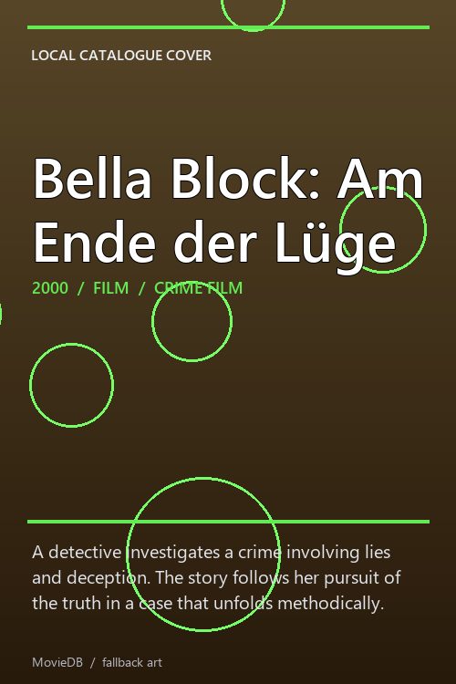 Bella Block: Am Ende der Lüge poster