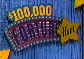 $100,000 Fortune Hunt poster