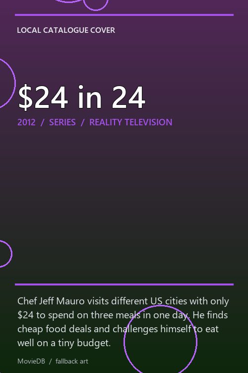 $24 in 24 poster