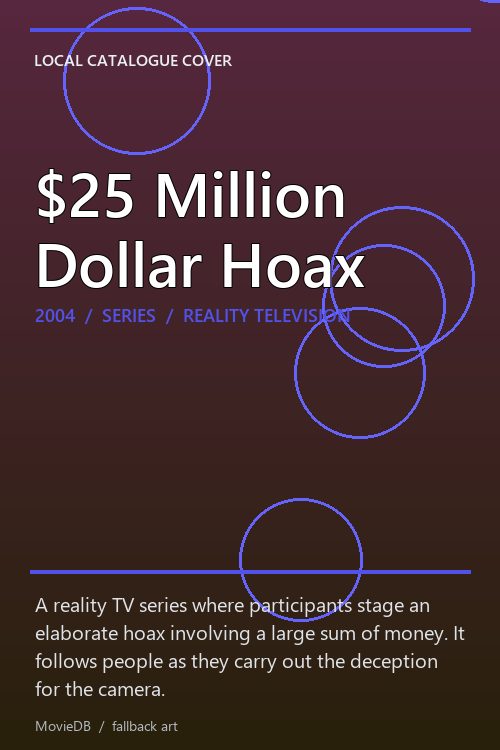 $25 Million Dollar Hoax poster