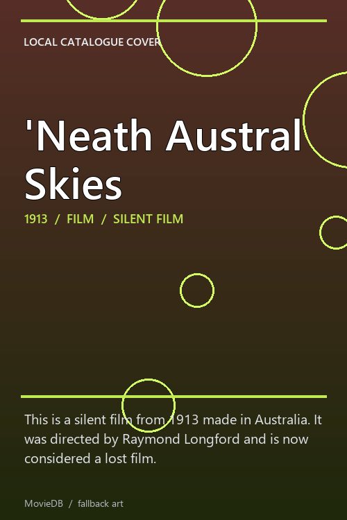 'Neath Austral Skies poster