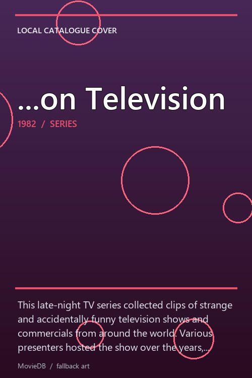 ...on Television poster