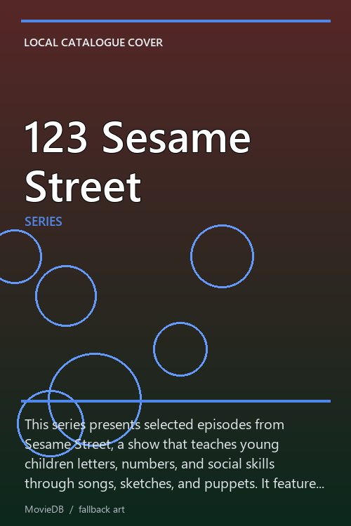 123 Sesame Street poster