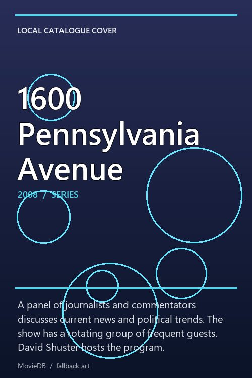 1600 Pennsylvania Avenue poster