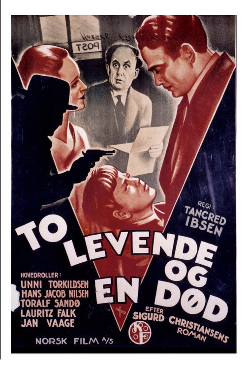 To levende og en død poster