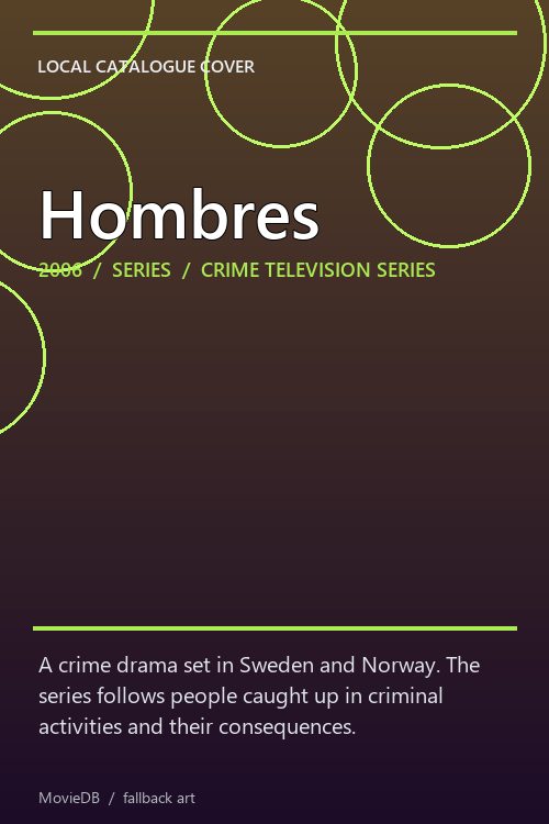 Hombres poster