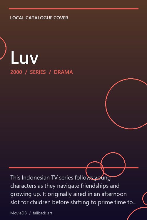 Luv poster
