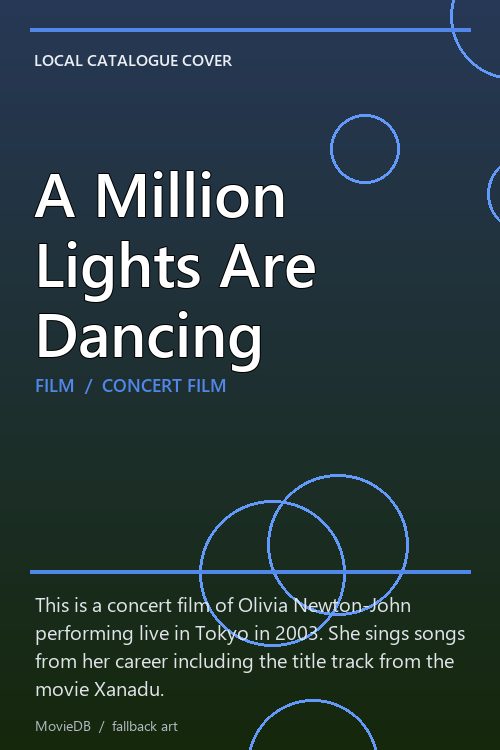 A Million Lights Are Dancing poster