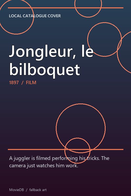 Jongleur, le bilboquet poster