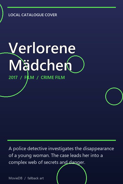 Verlorene Mädchen poster