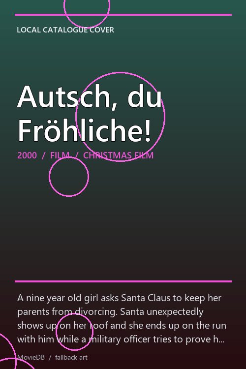 Autsch, du Fröhliche! poster