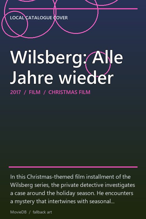 Wilsberg: Alle Jahre wieder poster