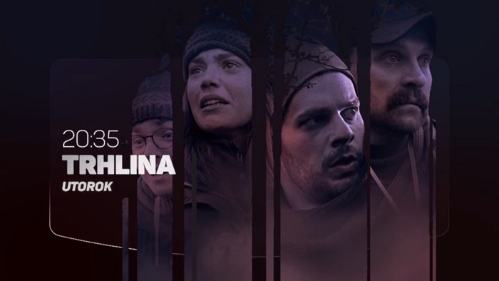 Trhlina poster