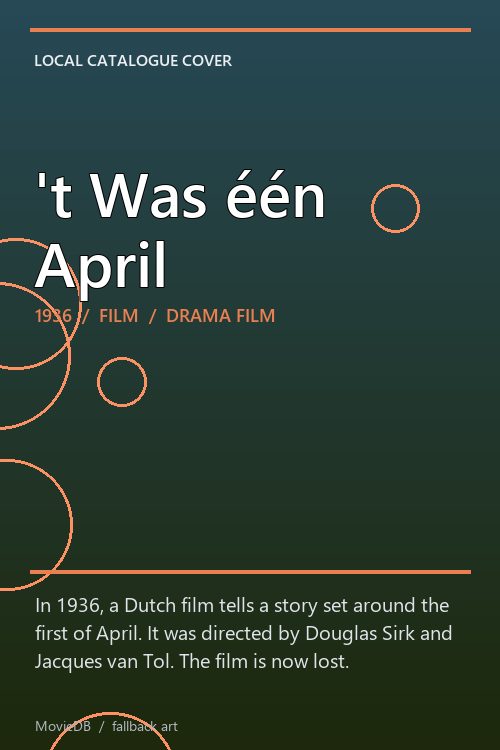 't Was één April poster