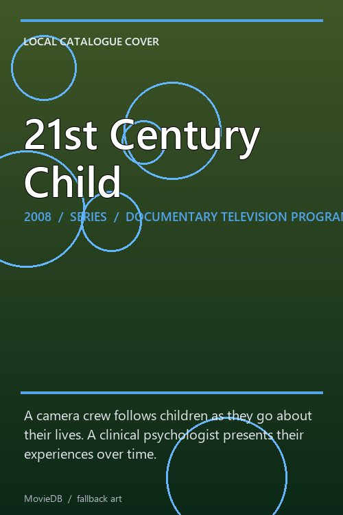 21st Century Child poster