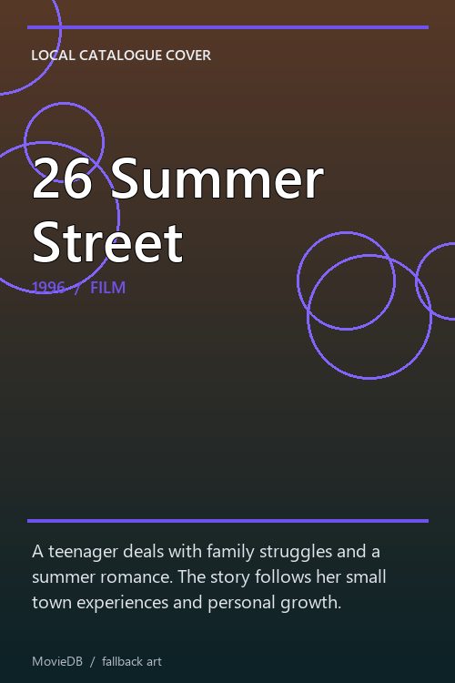 26 Summer Street poster