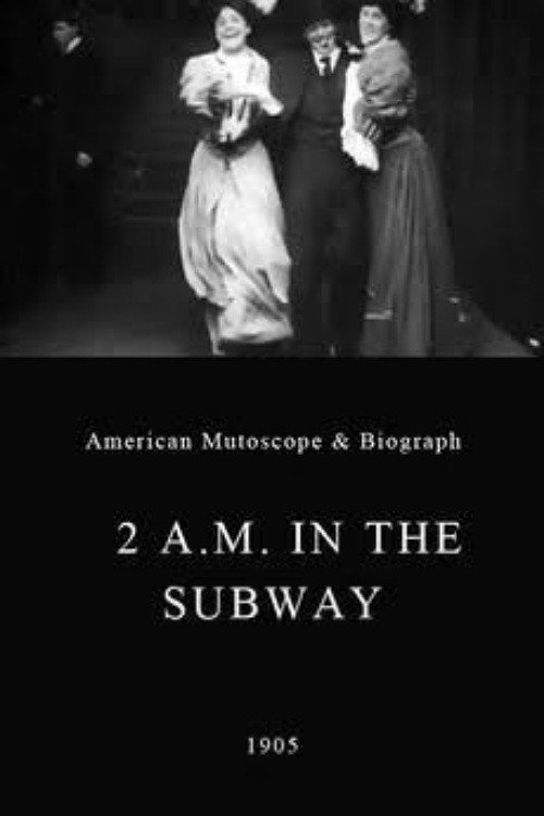 2 A. M. in the Subway poster