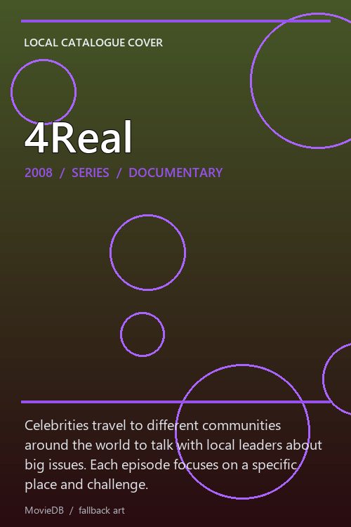 4Real poster