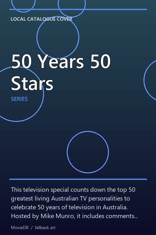 50 Years 50 Stars poster