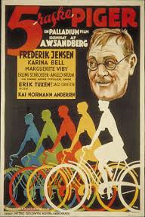 5 raske piger poster