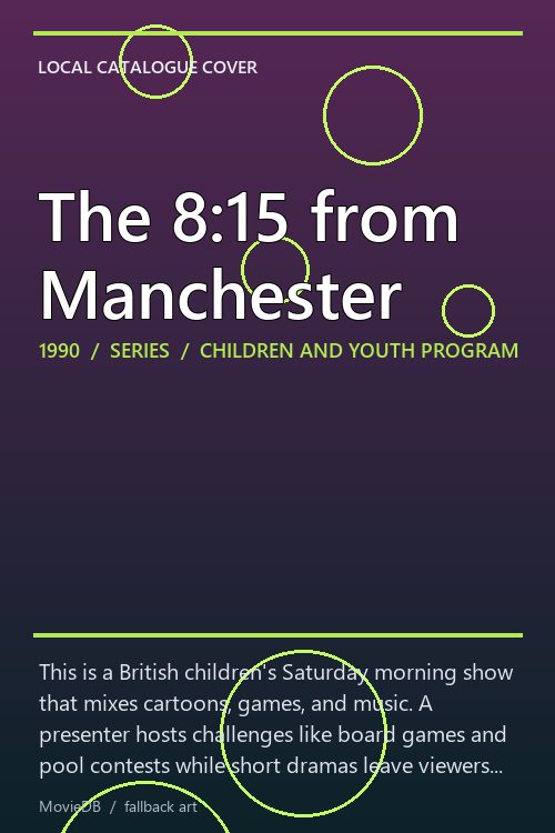 The 8:15 from Manchester poster
