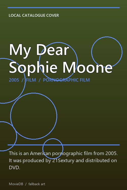 My Dear Sophie Moone poster