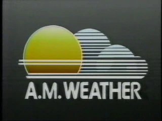 A.M. Weather poster