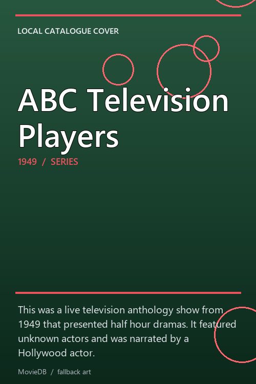 ABC Television Players poster