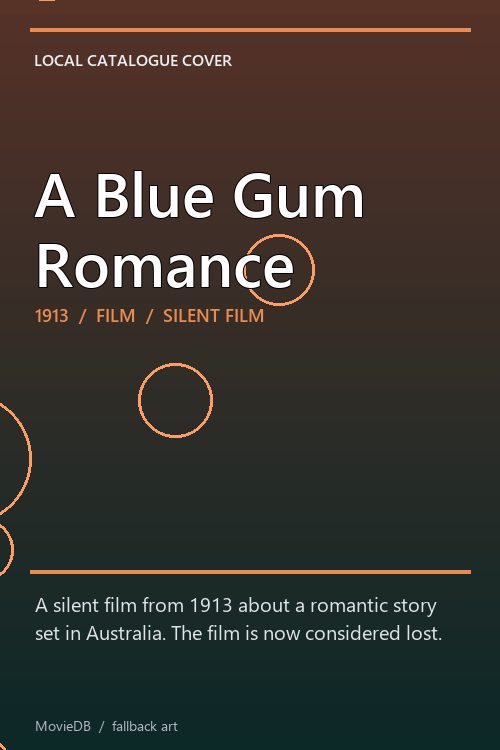 A Blue Gum Romance poster