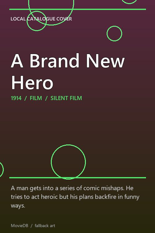 A Brand New Hero poster