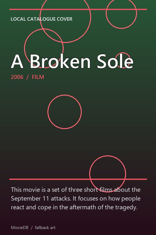 A Broken Sole poster
