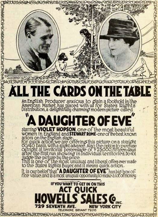 A Daughter of Eve poster
