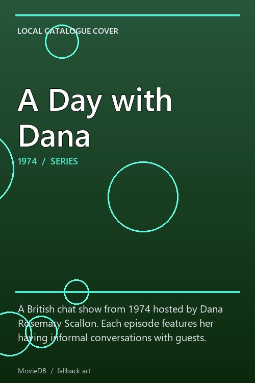 A Day with Dana poster