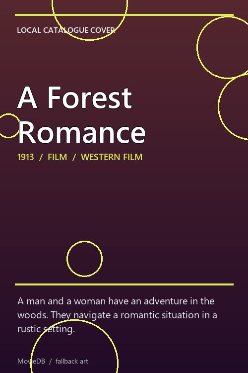 A Forest Romance poster