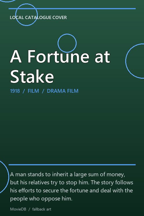 A Fortune at Stake poster