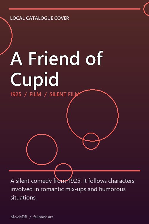 A Friend of Cupid poster