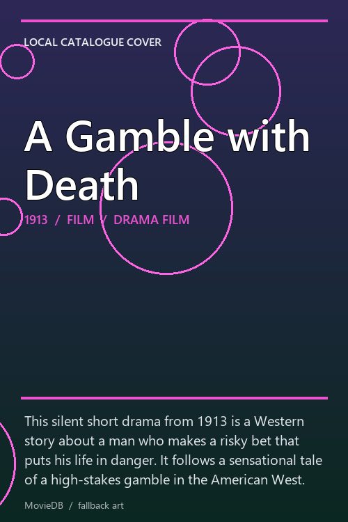 A Gamble with Death poster