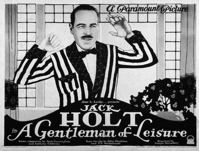 A Gentleman of Leisure poster