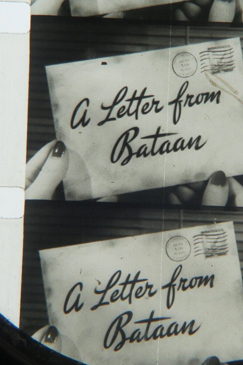 A Letter from Bataan poster