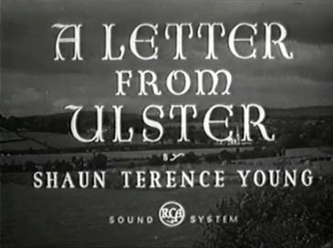 A Letter from Ulster poster