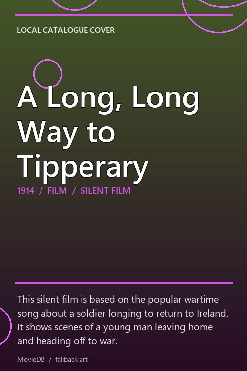 A Long, Long Way to Tipperary poster