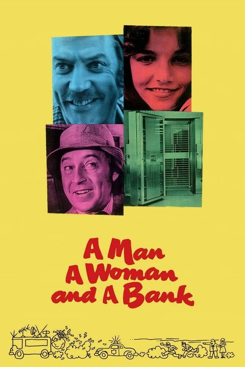 A Man, a Woman, and a Bank poster
