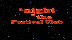 A Night at the Festival Club poster